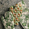 Oven Gloves Set of 2 | Tiny Mushrooms Brown by Bonnie and Neil. Australian Art Prints and Homewares. Green Door Decor. www.greendoordecor.com.au