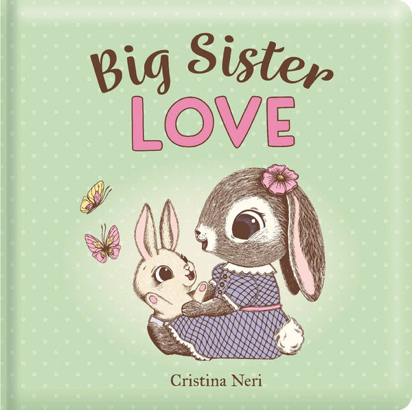 Padded Book | Big Sister Love by Lake Press. Australian Art Prints, Gifts, Fashion and Homewares. Green Door Decor. www.greendoordecor.com.au