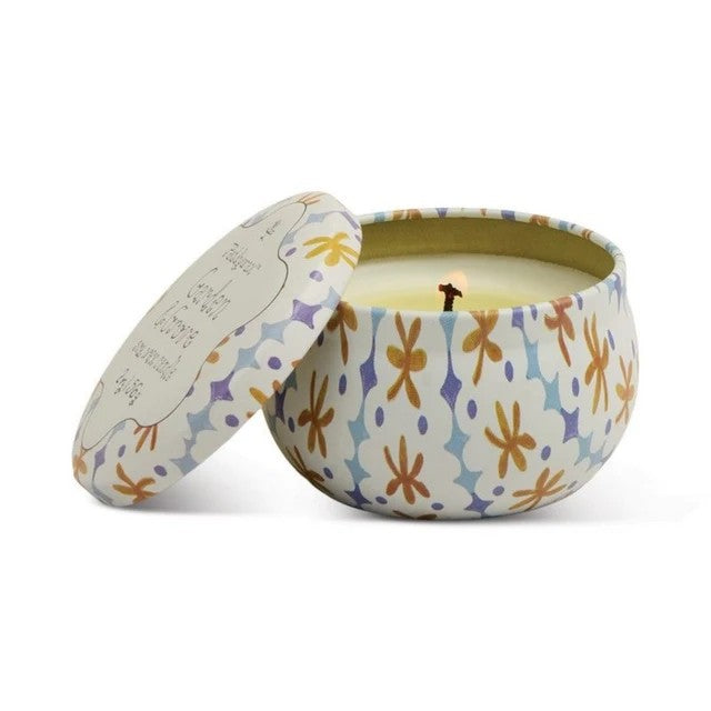 Paddywax | Printed Tin Candle | Garden & Grove by Designworks Collective Australia. Australian Art Prints, Gifts, Fashion and Homewares. Green Door Decor. www.greendoordecor.com.au