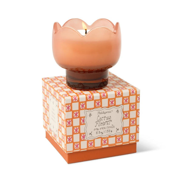 Paddywax | Tulip Candle | Cactus Flower by Designworks Collective Australia. Australian Art Prints, Gifts, Fashion and Homewares. Green Door Decor. www.greendoordecor.com.au