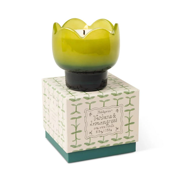 Paddywax | Tulip Candle | Verbena & Lemongrass by Designworks Collective Australia. Australian Art Prints, Gifts, Fashion and Homewares. Green Door Decor. www.greendoordecor.com.au