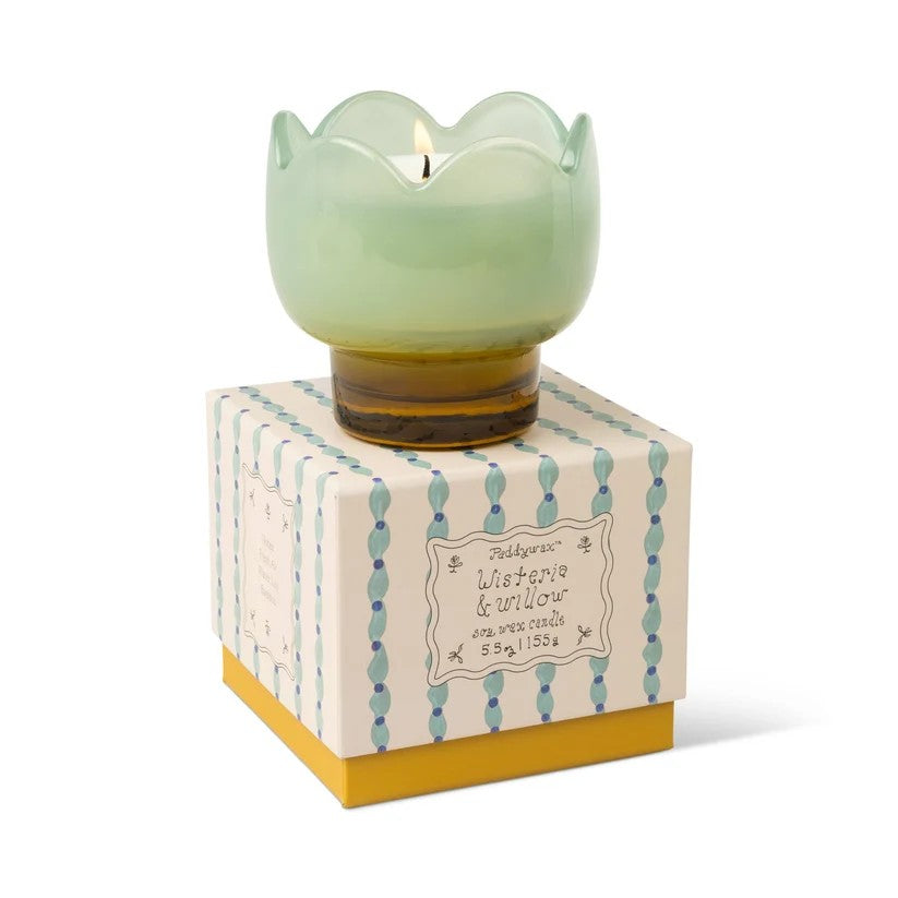 Paddywax | Tulip Candle | Wisteria & Willow by Designworks Collective Australia. Australian Art Prints, Gifts, Fashion and Homewares. Green Door Decor. www.greendoordecor.com.au