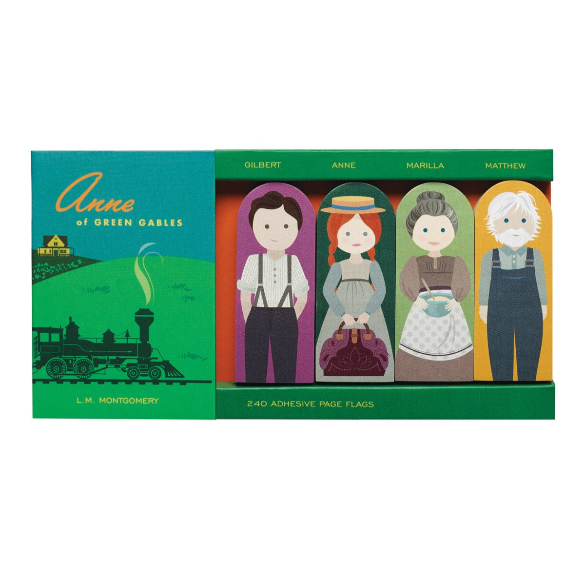 Page Flags | Anne of Green Gables by Vevoke. Australian Art Prints and Homewares. Green Door Decor. www.greendoordecor.com.au