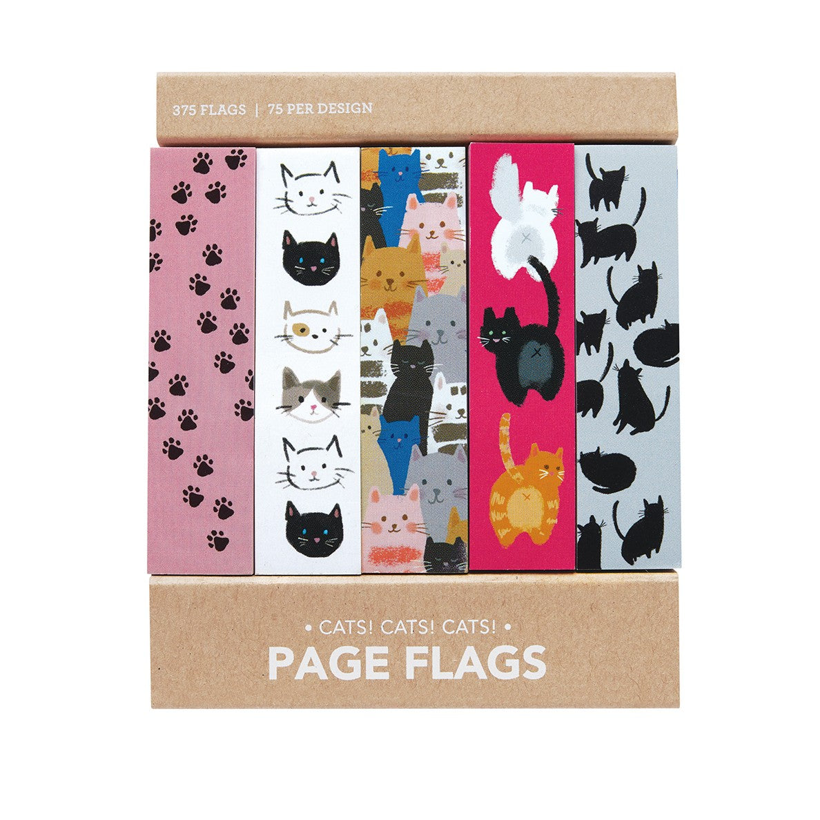 Page Flags | Cats! Cats! Cats! by Vevoke. Australian Art Prints and Homewares. Green Door Decor. www.greendoordecor.com.au
