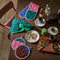 'Paige' Double Oven Mitt by Sage and Clare. Australian Art Prints, Gifts, Fashion and Homewares. Green Door Decor. www.greendoordecor.com.au