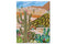 Paint By Numbers | Cactus Valley by Journey Of Something. Australian Art Prints and Homewares. Green Door Decor. www.greendoordecor.com.au