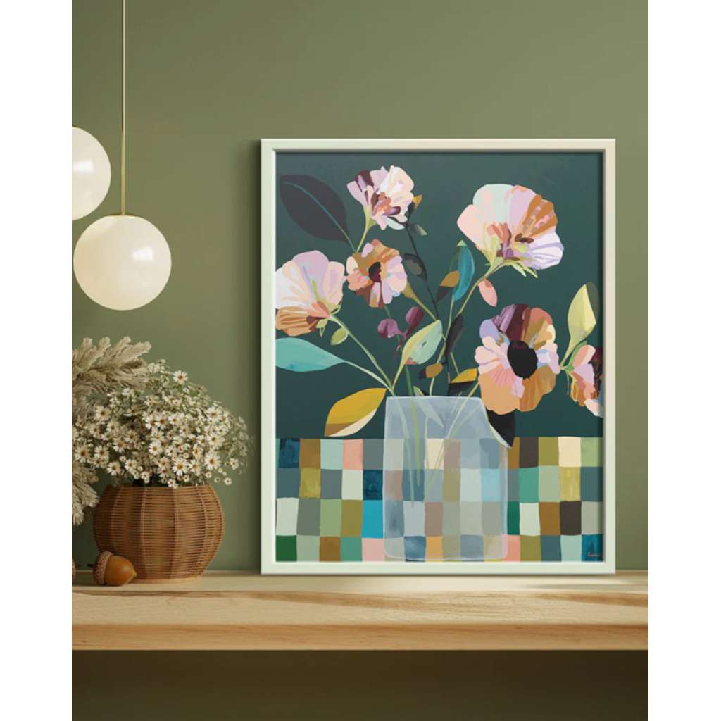 Paint by Numbers | Greenscapes by Journey of Something. Australian Art Prints and Homewares. Green Door Decor. www.greendoordecor.com.au