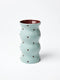 'Palma' Vase | Blue Brown Dotty by Jones and Co. Australian Art Prints, Gifts, Fashion and Homewares. Green Door Decor. www.greendoordecor.com.au