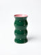 'Palma' Vase | Green Pink Dotty by Jones and Co. Australian Art Prints, Gifts, Fashion and Homewares. Green Door Decor. www.greendoordecor.com.au