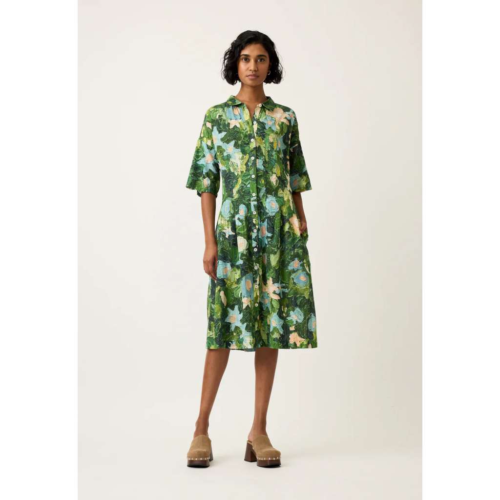 Paloma Short Sleeve Dress | Garden by Nancybird. Australian Art Prints and Homewares. Green Door Decor. www.greendoordecor.com.au