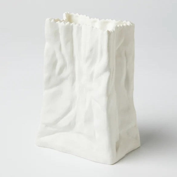 Paper Bag Vase | Extra Large by Jones and Co. Australian Art Prints and Homewares. Green Door Decor. www.greendoordecor.com.au