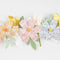 Meri Meri X Liberty | Paper Flower Garland by Meri Meri. Australian Art Prints, Fashion and Homewares. Green Door Decor. www.greendoordecor.com.au