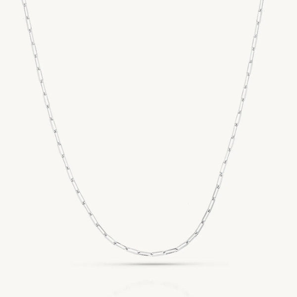 'Paperclip' Silver Chain by ToniMay. Australian Art Prints, Gifts, Fashion and Homewares. Green Door Decor. www.greendoordecor.com.au