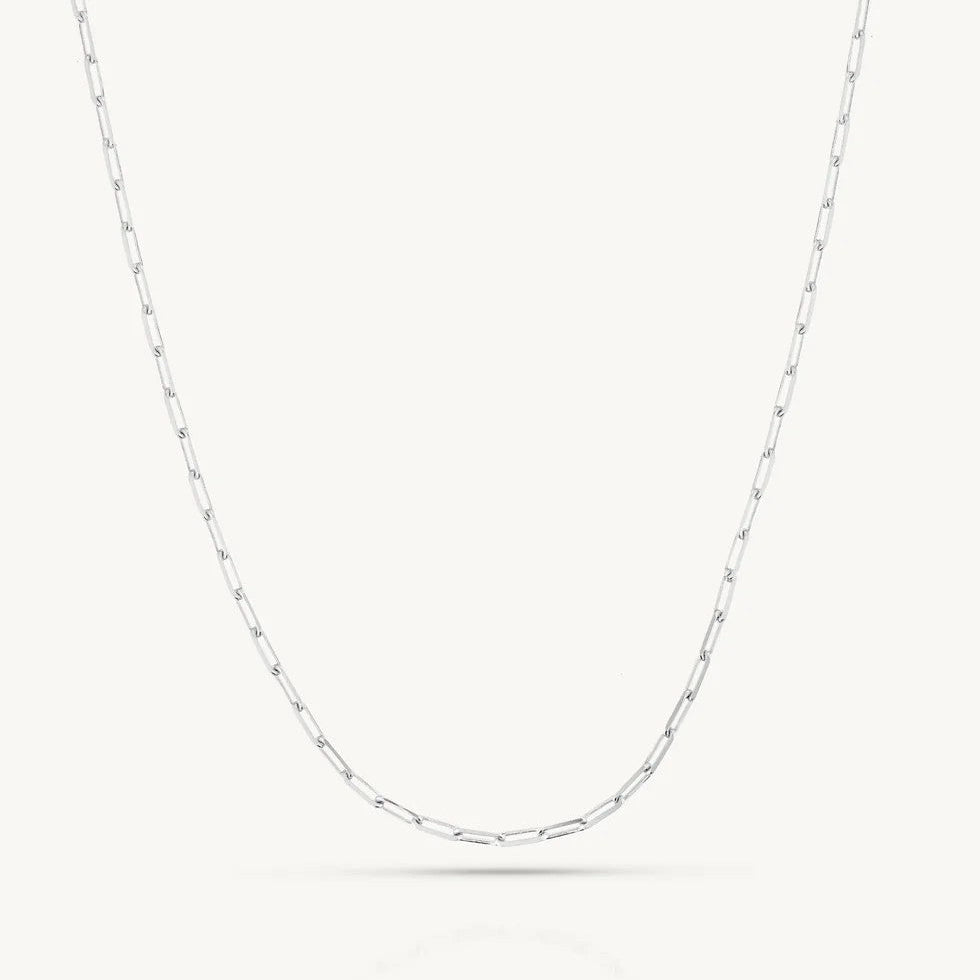 'Paperclip' Silver Chain by ToniMay. Australian Art Prints, Gifts, Fashion and Homewares. Green Door Decor. www.greendoordecor.com.au
