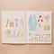 Market Days | Colouring & Stickers Book by Zoe De Las Cases. Australian Art Prints, Gifts, Fashion and Homewares. Green Door Decor. www.greendoordecor.com.au