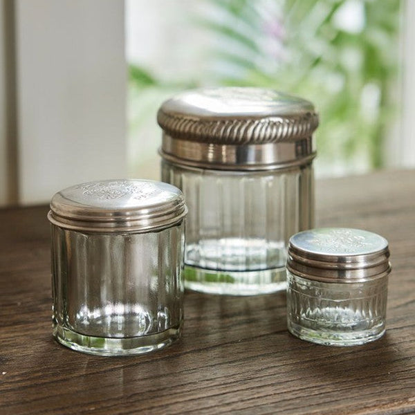 Paris Glass Cannister | Medium by French Country Collections. Australian Art Prints and Homewares. Green Door Decor. www.greendoordecor.com.au