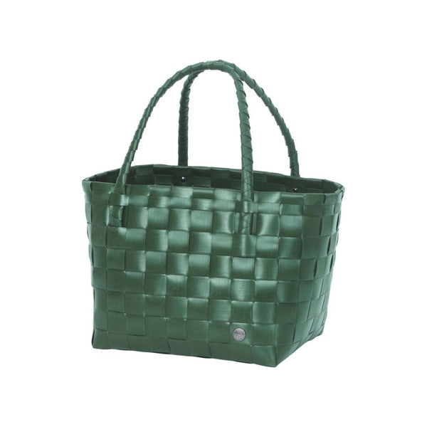 'Paris' Small Shopper | Forest Green by Handed By. Australian Art Prints and Homewares. Green Door Decor. www.greendoordecor.com.au