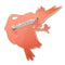 Pascal the Princess Prawn Brooch | Erstwilder. Australian Art Prints, Gifts, Fashion and Homewares. Green Door Decor. www.greendoordecor.com.au