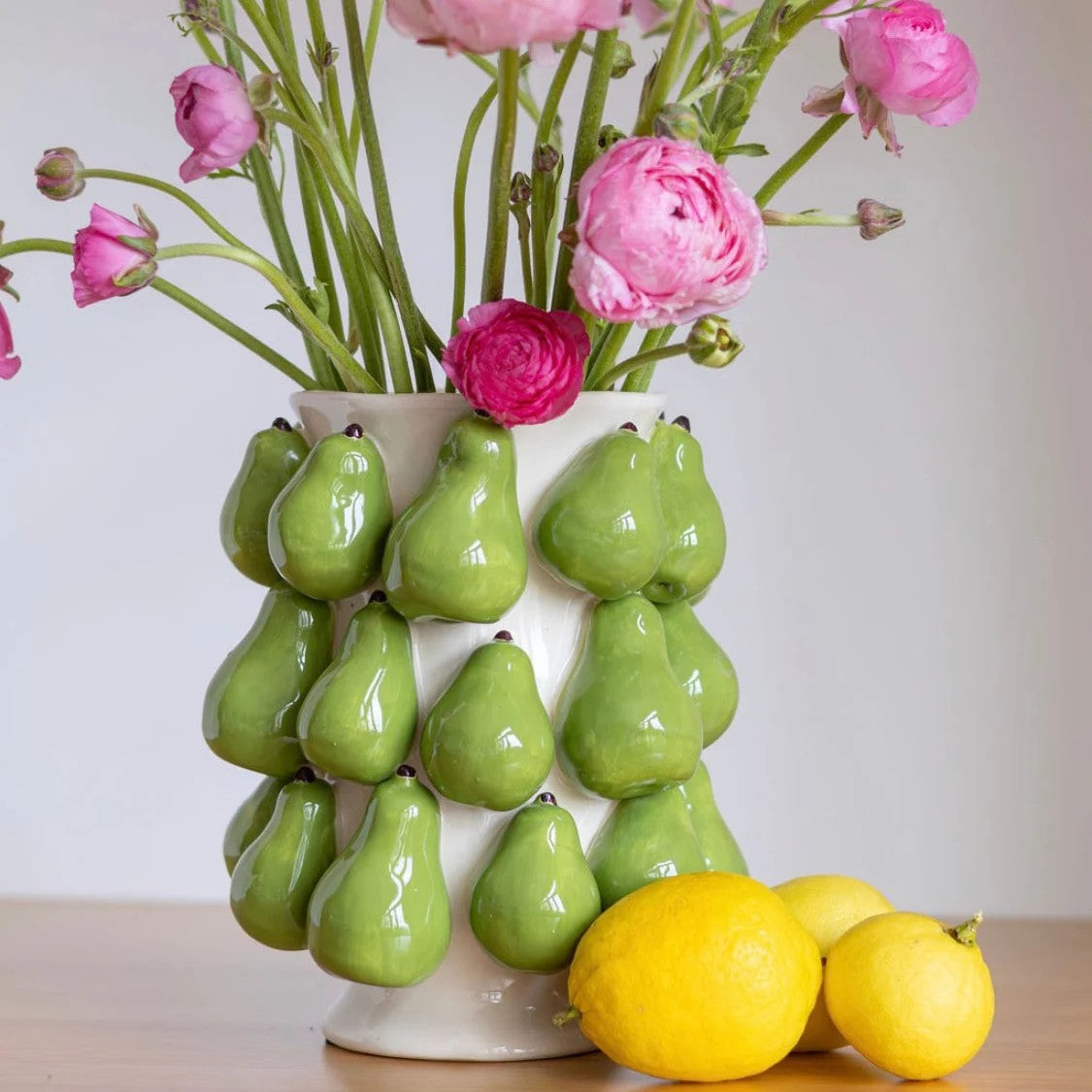 Pear Vase by Noss & Co. Australian Art Prints, Gifts, Fashion and Homewares. Green Door Decor. www.greendoordecor.com.au