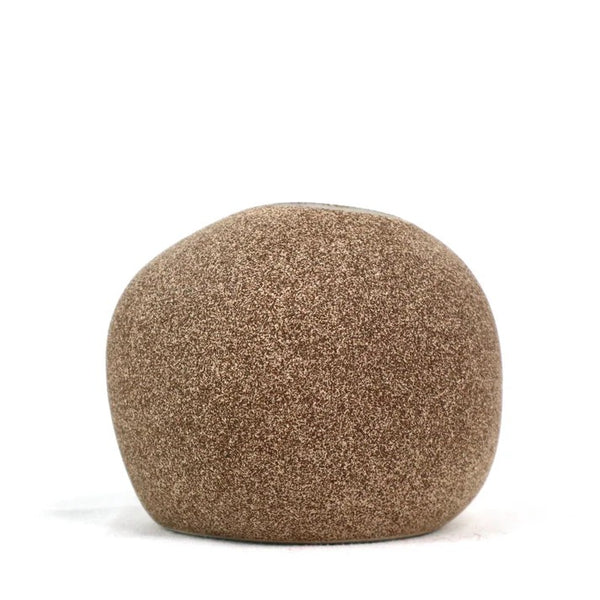 'Pebble' Medium Vase | Brown Sand by Roshi Ceramics. Australian Art Prints, Fashion and Homewares. Green Door Decor. www.greendoordecor.com.au