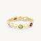 'Pebble Mixed' Gold Stacker Ring | Size 10 by ToniMay. Australian Art Prints, Gifts, Fashion and Homewares. Green Door Decor. www.greendoordecor.com.au