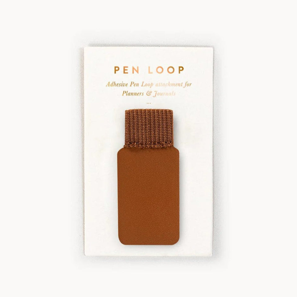 Adhesive Rectangle Pen Loop | Espresso by Bespoke Letterpress. Australian Art Prints and Homewares. Green Door Decor. www.greendoordecor.com.au