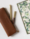 Pencil Case Slim | Espresso by Bespoke Letterpress. Australian Art Prints and Homewares. Green Door Decor. www.greendoordecor.com.au