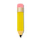 Pencil Simplified Mini Brooch | Erstwilder. Australian Art Prints, Gifts, Fashion and Homewares. Green Door Decor. www.greendoordecor.com.au