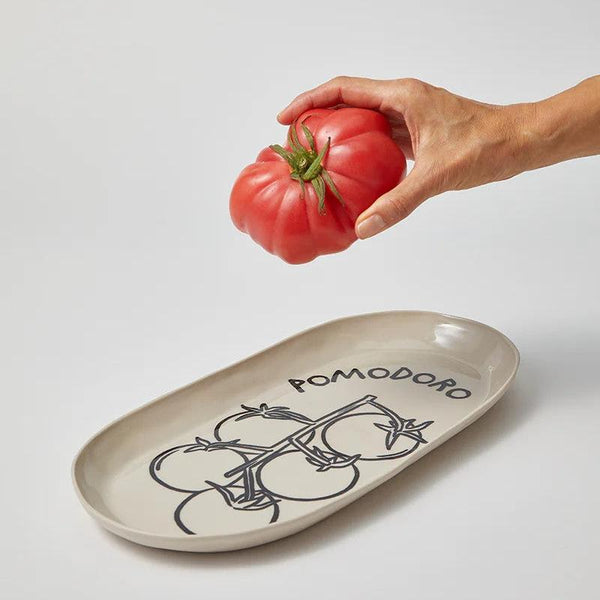 Pepe 'Pomodoro' Tray by Jones and Co. Australian Art Prints and Homewares. Green Door Decor. www.greendoordecor.com.au