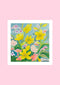 Perfect Spring Day mini square limited edition print by Claire Ishino. Australian Art Prints and Homewares. Green Door Decor. www.greendoordecor.com.au