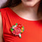 Petals for Keeps Brooch | Erstwilder. Australian Art Prints, Gifts, Fashion and Homewares. Green Door Decor. www.greendoordecor.com.au