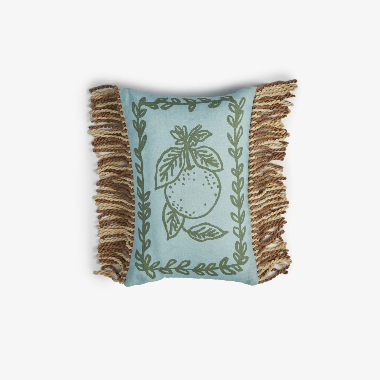 Linen Cushion (40x30cm) | Petra Blue by Bonnie and Neil. Australian Art Prints, Gifts, Fashion and Homewares. Green Door Decor. www.greendoordecor.com.au
