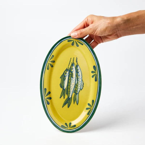 'Piccolo Vita' Plate | Fish by Jones and Co. Australian Art Prints, Gifts, Fashion and Homewares. Green Door Decor. www.greendoordecor.com.au