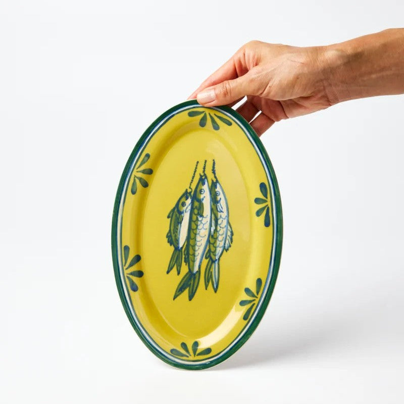 'Piccolo Vita' Plate | Fish by Jones and Co. Australian Art Prints, Gifts, Fashion and Homewares. Green Door Decor. www.greendoordecor.com.au