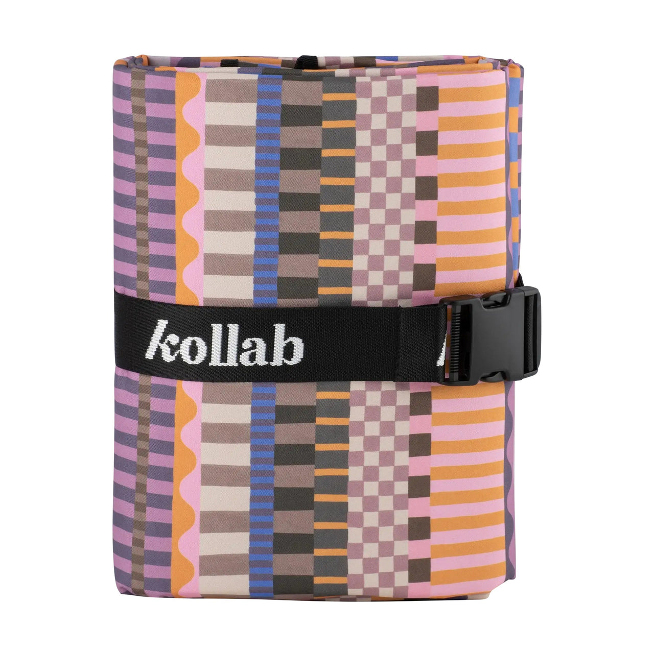 Holiday Picnic Mat | Carnival Stripe by Kollab. Australian Art Prints, Gifts, Fashion and Homewares. Green Door Decor. www.greendoordecor.com.au