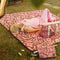 Holiday Picnic Mat | Peach Bloom by Kollab. Australian Art Prints, Gifts, Fashion and Homewares. Green Door Decor. www.greendoordecor.com.au