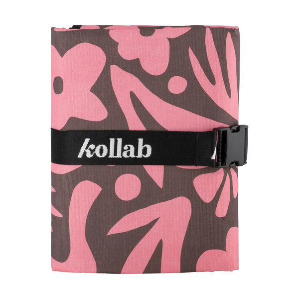 Holiday Picnic Mat | Peach Bloom by Kollab. Australian Art Prints, Gifts, Fashion and Homewares. Green Door Decor. www.greendoordecor.com.au