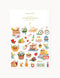 Picnic Sticker Sheet by Bespoke Letterpress. Australian Art Prints, Gifts, Fashion and Homewares. Green Door Decor. www.greendoordecor.com.au