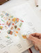 Picnic Sticker Sheet by Bespoke Letterpress. Australian Art Prints, Gifts, Fashion and Homewares. Green Door Decor. www.greendoordecor.com.au