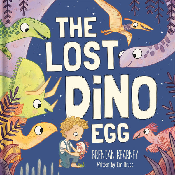 Picture Book | The Lost Dino Egg by Lake Press. Australian Art Prints, Gifts, Fashion and Homewares. Green Door Decor. www.greendoordecor.com.au