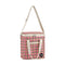 Holiday Mini Cooler | Pink Houndstooth by Kollab. Australian Art Prints and Homewares. Green Door Decor. www.greendoordecor.com.au