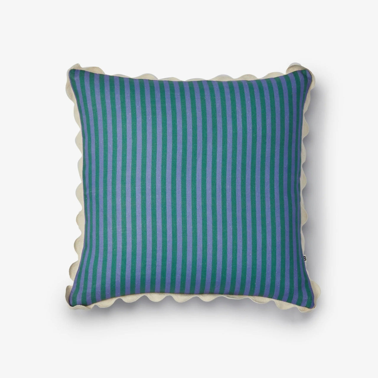 Linen Cushion (50cm) | Pinstripe Yves by Bonnie and Neil. Australian Art Prints, Fashion and Homewares. Green Door Decor. www.greendoordecor.com.au