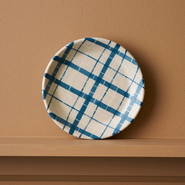 Plate - Denim | Cat's Pyjamas by Robert Gordon Australia. Australian Art Prints and Homewares. Green Door Decor. www.greendoordecor.com.au