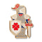 Plot Armour Enamel Pin | Erstwilder x Pete Cromer Fairy Tales Collection by Erstwilder. Australian Art Prints, Gifts, Fashion and Homewares. Green Door Decor. www.greendoordecor.com.au