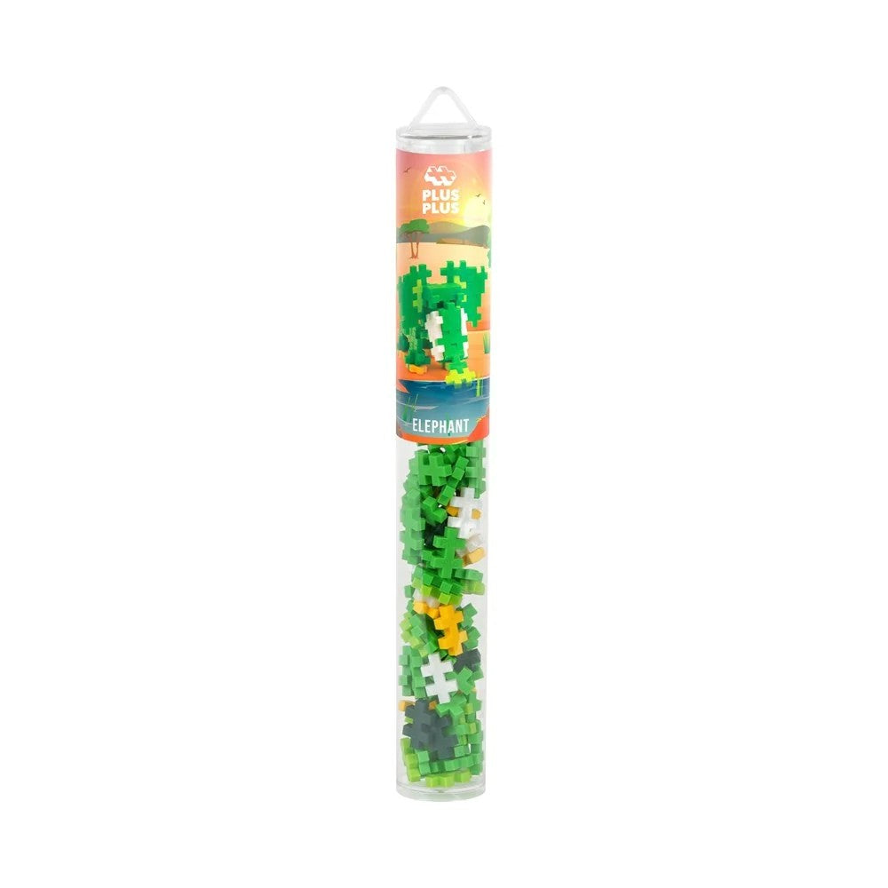 Elephant | 100 pack Tube | Plus-Plus. Australian Art Prints, Gifts, Fashion and Homewares. Green Door Decor. www.greendoordecor.com.au