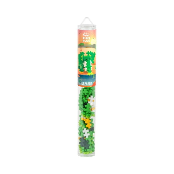 Elephant | 100 pack Tube | Plus-Plus. Australian Art Prints, Gifts, Fashion and Homewares. Green Door Decor. www.greendoordecor.com.au