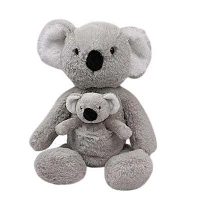 Plush Kimiko Koala & Baby Kip by Petite Vous. Australian Art Prints, Gifts, Fashion and Homewares. Green Door Decor. www.greendoordecor.com.au