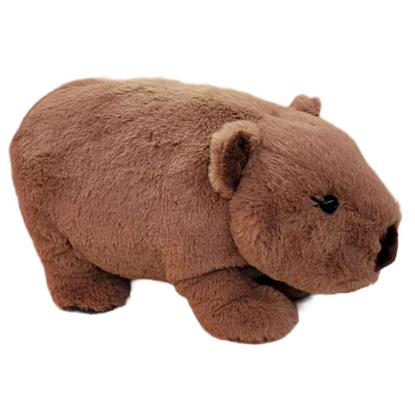 Plush Walter the Wombat by Petite Vous. Australian Art Prints, Gifts, Fashion and Homewares. Green Door Decor. www.greendoordecor.com.au