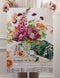'Poppies and Foxglove' 1000 Piece Puzzle by Bespoke Letterpress. Australian Art Prints and Homewares. Green Door Decor. www.greendoordecor.com.au