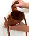 Poppit 2 Ways Pouch | Chestnut by Nancybird. Australian Art Prints, Gifts, Fashion and Homewares. Green Door Decor. www.greendoordecor.com.au
